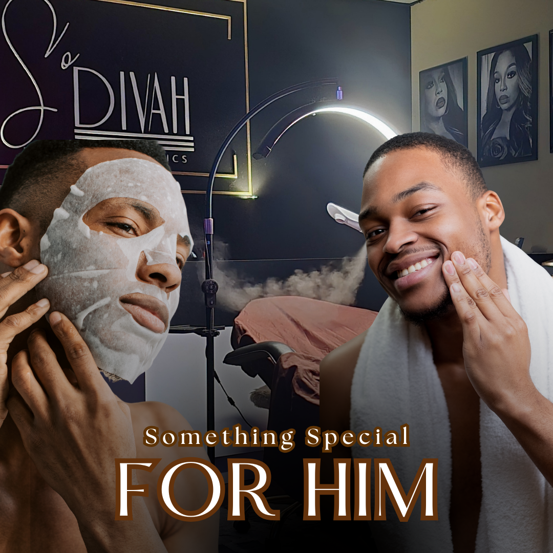 GENTLEMAN'S GROOM & GLOW FACIAL (DEPOSIT ONLY)