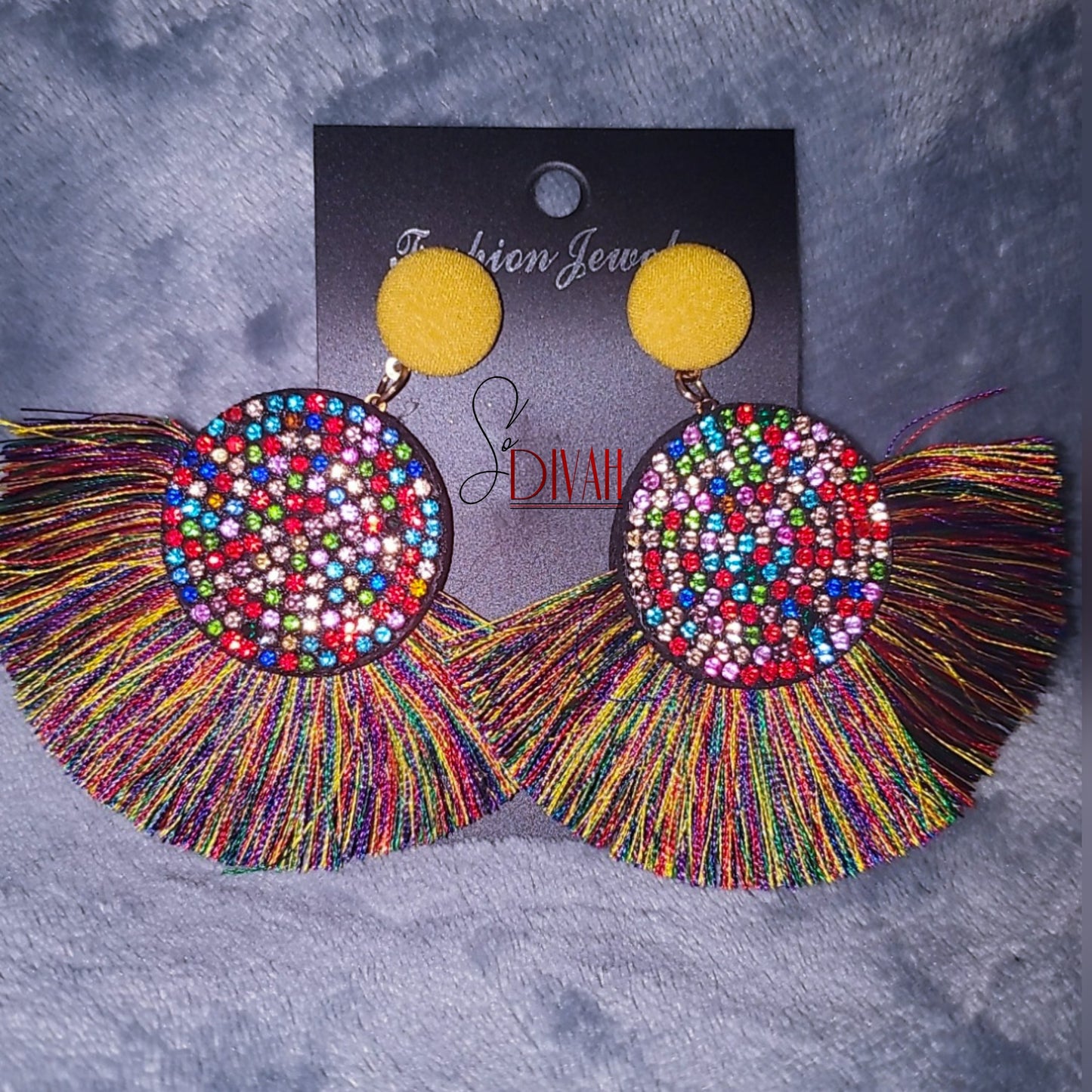 BLING TASSEL EARRINGS