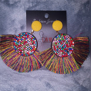BLING TASSEL EARRINGS