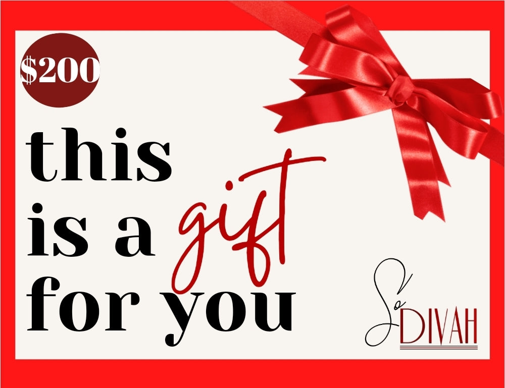 So Divah Cosmetics Gift Card